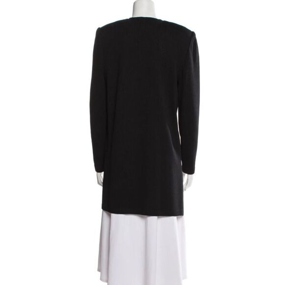 St.John By Marie Gray Made in USA
V-Neck Sweater in Black Size S Petite - Picture 2 of 8